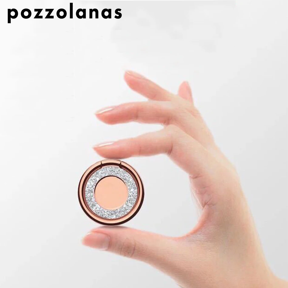 Pozzolanas держатель для телефона яркий Кристальный дизайн может стать автомобильным