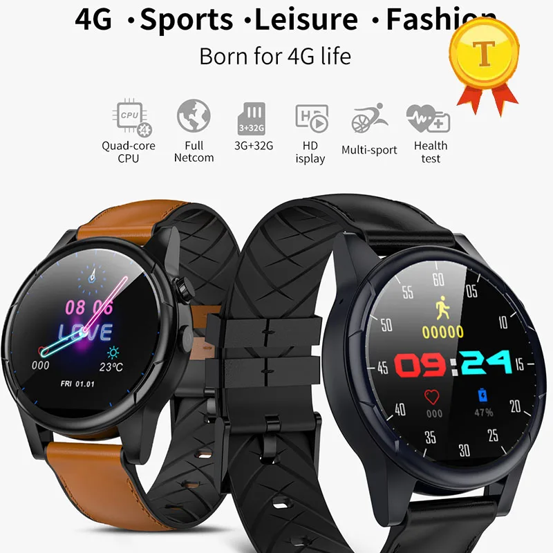 Мужские умные часы MTK 6739, 4g, Android, gps, спортивные, ip67, водонепроницаемые, умные часы с 3 ГБ, 32 ГБ, 600 мА/ч большой батареей для ios, android