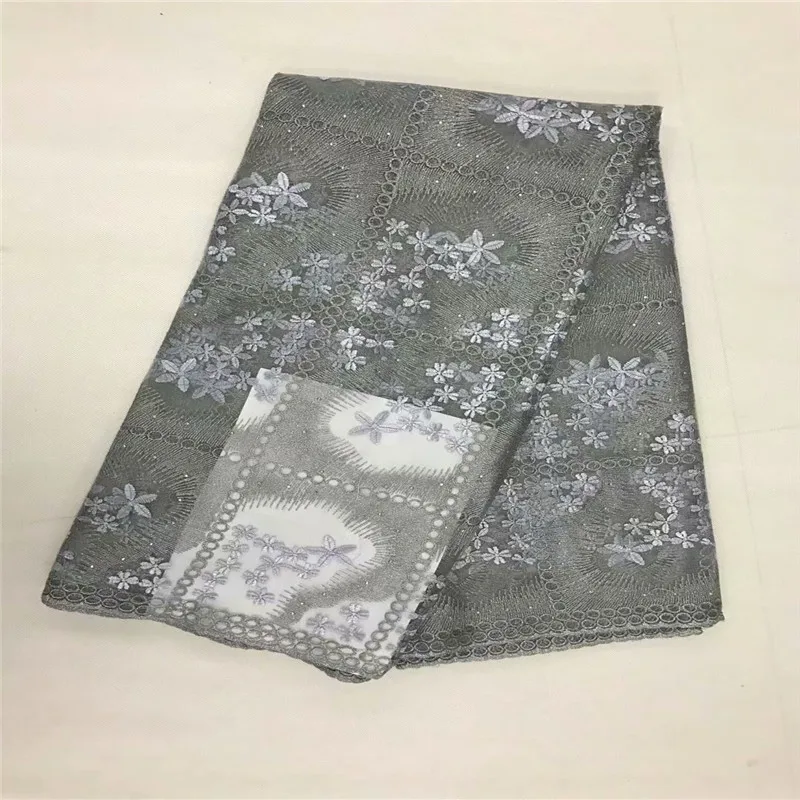 2019 Latest French Nigerian Laces Fabrics purple High Quality Tulle African Fabric Lace jf-2507 | Дом и сад