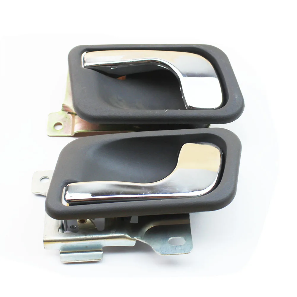 LARBLL пара хромированная внутренняя дверная ручка MB669169 MB669170 для MITSUBISHI Pajero Montero MK II MK2 V31 V32 V33 V43 1991-2000