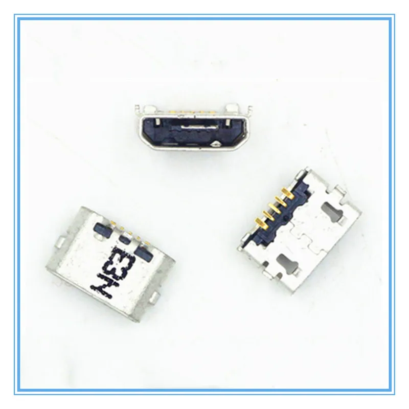 10 шт./лот оригинальное новое зарядное устройство порт зарядки Micro USB разъем для