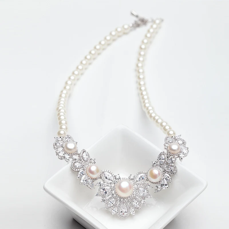 Роскошные Эффектные серьги LUOTEEMI 2016 в форме капли воды с искусственным жемчугом