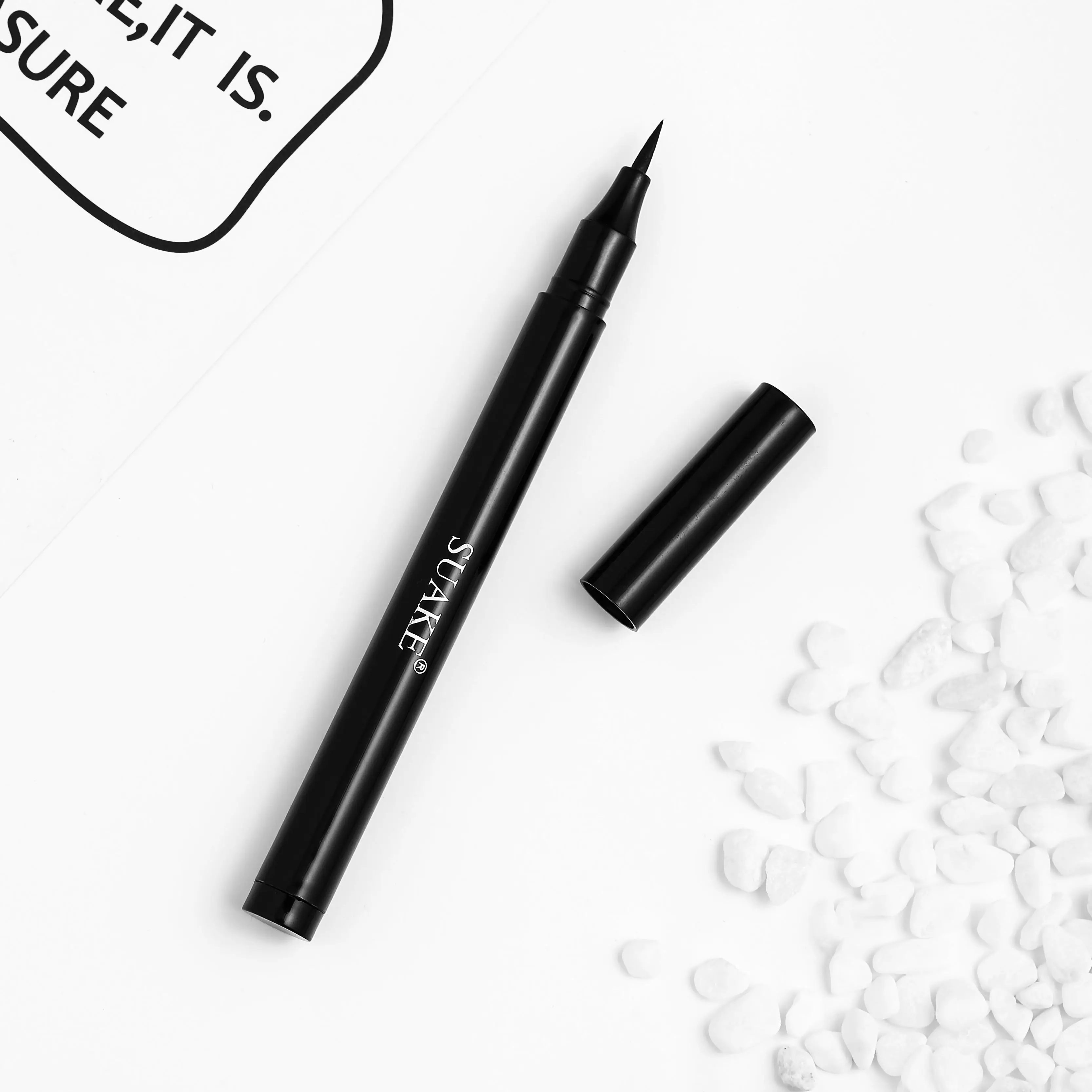 Черная Водостойкая Подводка для глаз карандаш больших Прецизионная жидкая