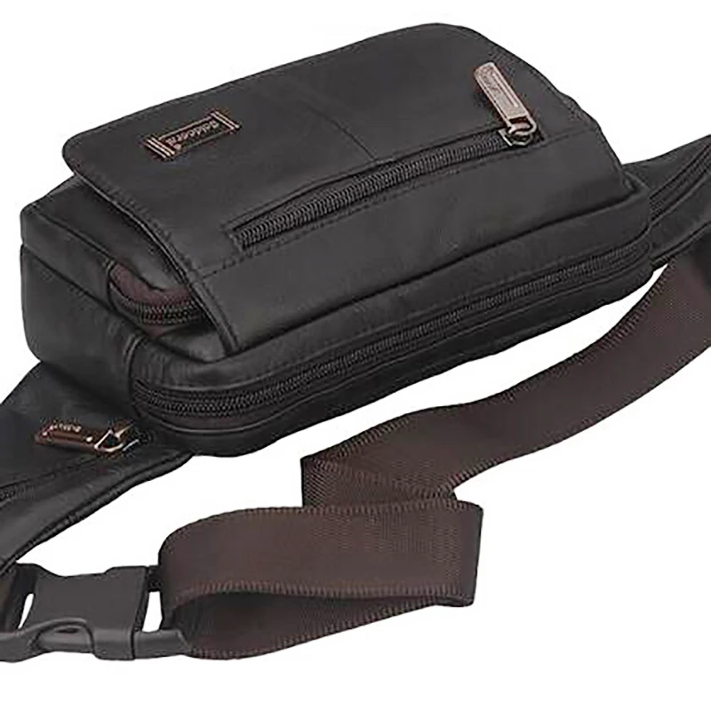 Первый слой из воловьей кожи натуральная кожа сумка мессенджер нагрудный рюкзак