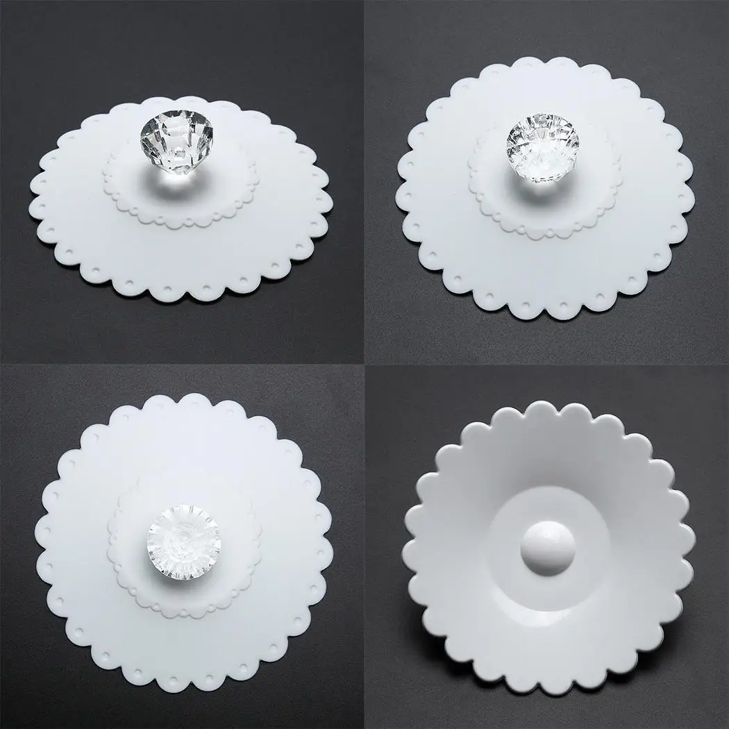 Прочная Пылезащитная круглая со стразами Ручка чашка светильник для крыши синий