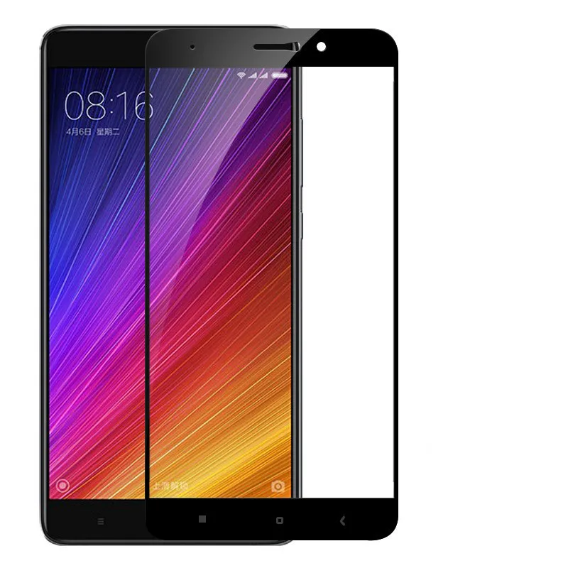 Для Xiaomi Mi5s закаленное стекло оригинал Mofi полное покрытие Защита экрана для Mi 5S plus