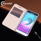 Кожаный чехол для телефона Samsung Galaxy J3 2016 GalaxyJ3 J 3 SM J320F J320FN J320H J302M SM-J320F SM-J320FN SM-J320H