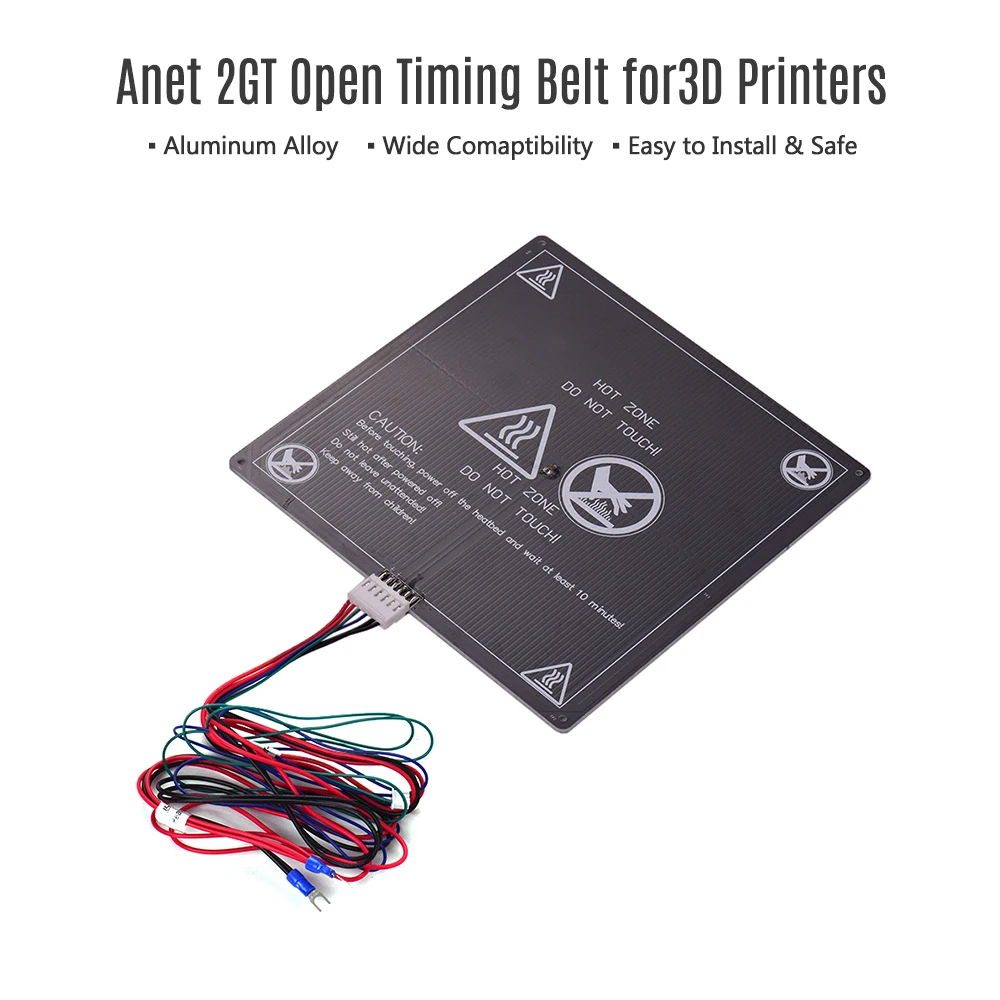 Anet 3D Принтер Горячая кровать Базовая пластина нагревательная платформа Тепловая