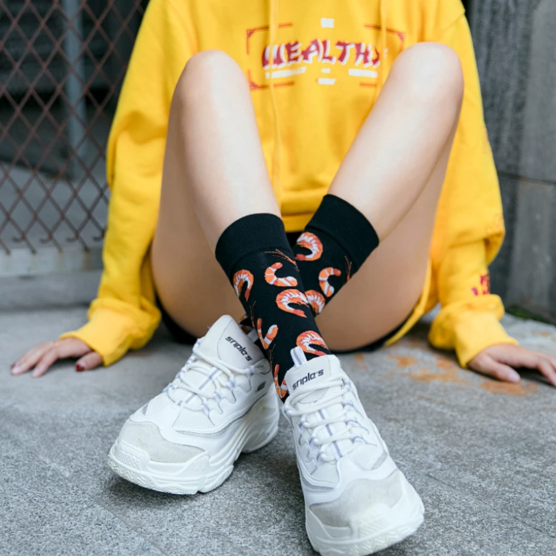 Новинка 2018 женские и мужские носки художественные зимние теплые с животными в