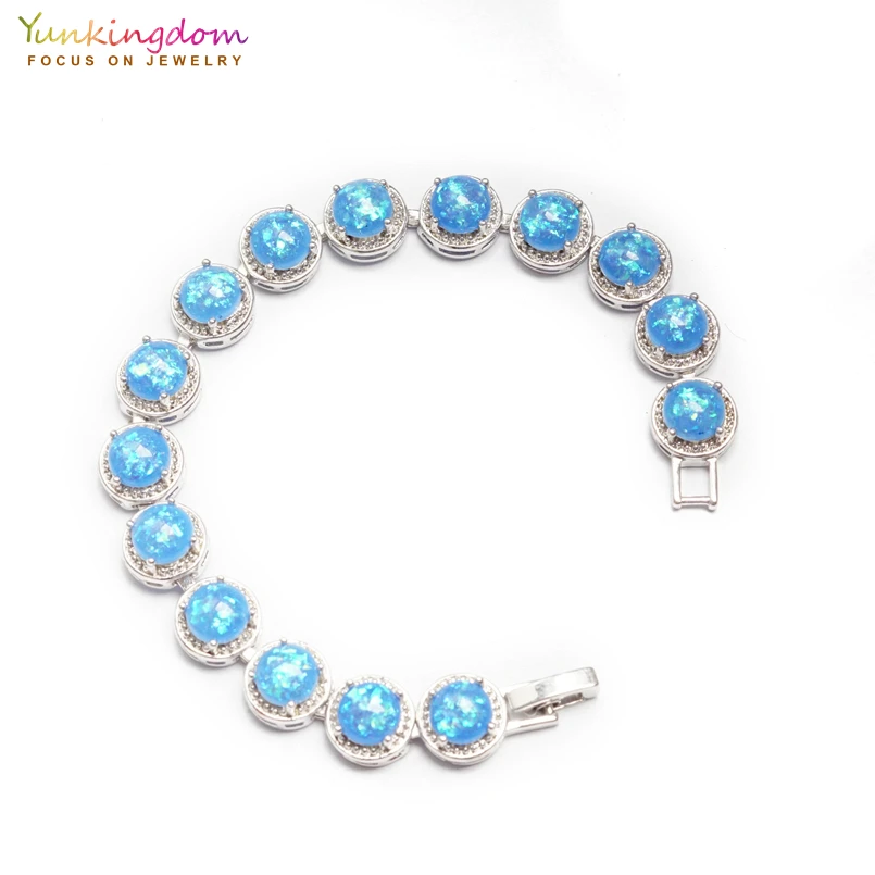 Женский браслет Yunkingdom с круглыми камнями LPK2171|bracelets for|stone braceletbracelets for women |