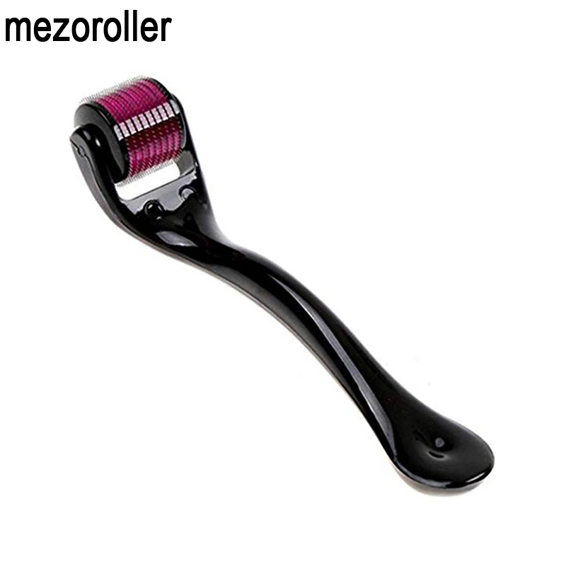 Микро игольчатый ролик Mezoroller Derma для ухода за кожей 540 игл mezo rodillo de Micro