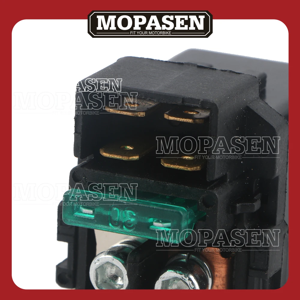 Универсальное соленоидное реле для стартера мотоцикла подходит 600 ZZR600 2005 2006 2007 2008