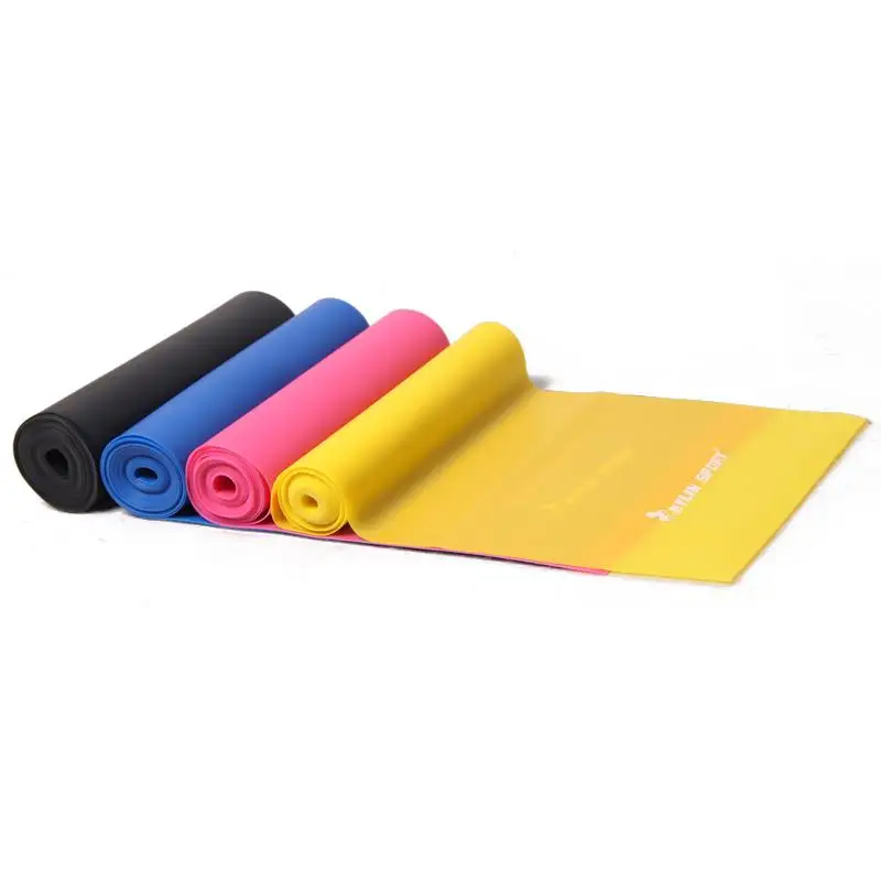 2 м натуральное натяжение здоровье эластичные упражнения Спорт тело латексный