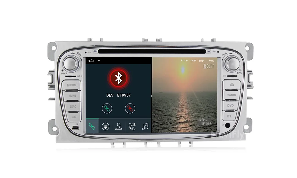 Новинка! HD1024* 600 2din Android 9,1 автомобильный Радио dvd-плеер gps навигация для FORD/Focus/S-MAX/Mondeo/C-MAX/Galaxy/Kuga 2+ 32G wifi