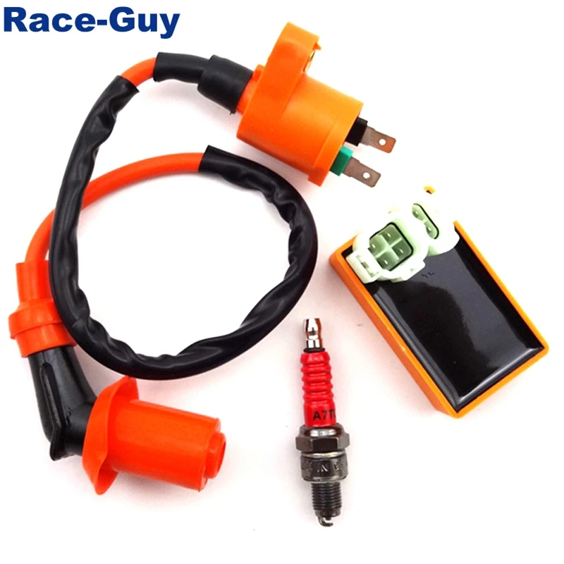 Характеристики гоночная катушка зажигания + 6-контактный блок переменного тока CDI