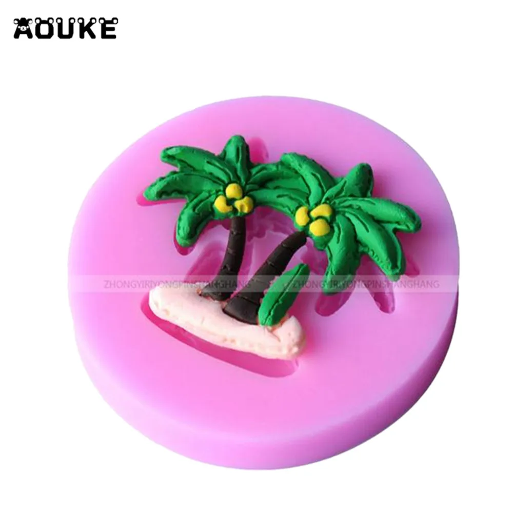 Силиконовая форма для 3D кокосового торта формочки шоколадных кондитерских