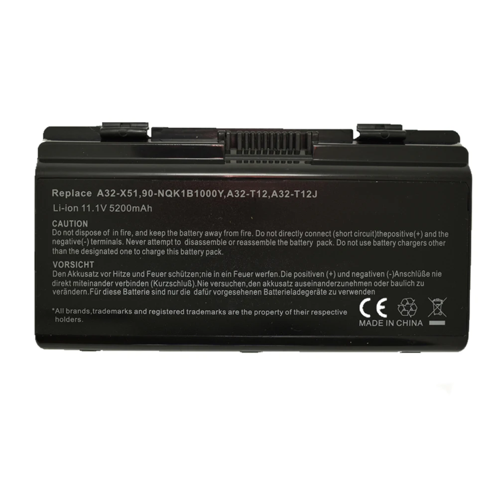 6 ячеек Φ X51 T12 T12C T12Er T12Fg Аккумулятор для ноутбука Asus T12U T12Eg ASUS X50C T12J XT12 T12B |