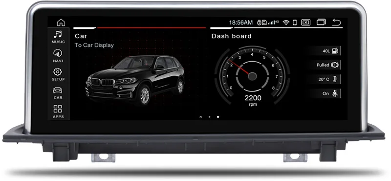 Новый ID7 6 ядерный Android 9 0 автомобильный DVD forBMW X1 F48 2016 2017 оригинальная NBT система с BT