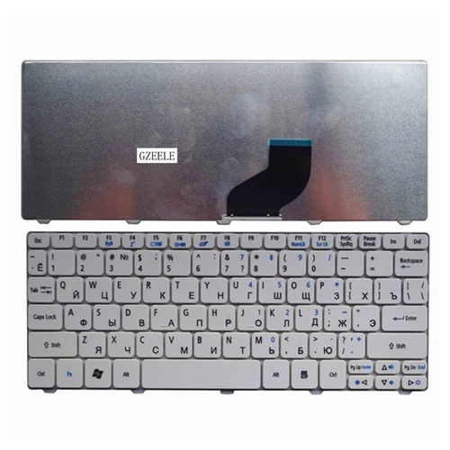 GZEELE RU новая клавиатура для ноутбука acer eMachines 350 355 EM350 EM355 D271 замена клавиатуры RU