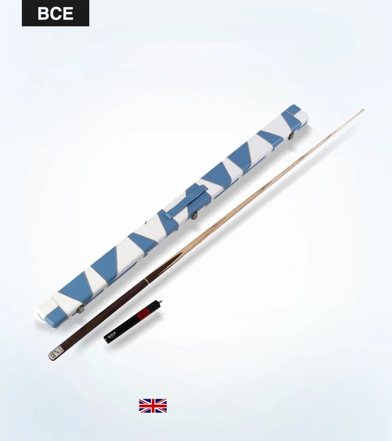 RILEY England BCE BMS серия 3/4 сплит-снукер кий 9,8-10 мм наконечник Профессиональный Ashwood снукер кий бесшовный шарнир с удлинителем