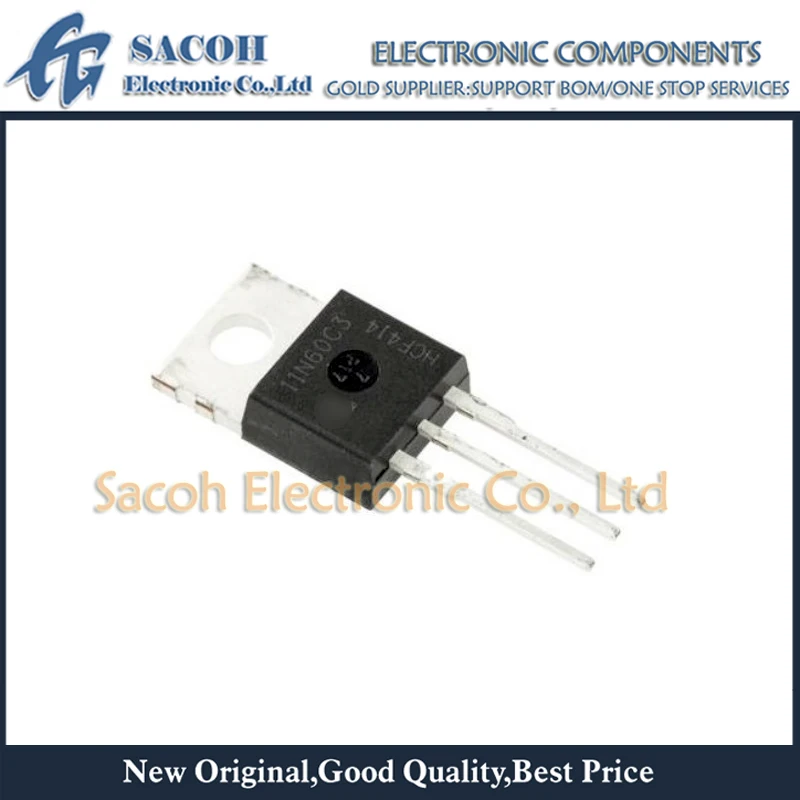 

New Original 10PCS/Lot SPP11N60C3 11N60C3 OR SPP11N60C2 11N60C2 OR SPP11N60CFD 11N60CFD 11N60 TO-220 11A 600V Power MOSFET