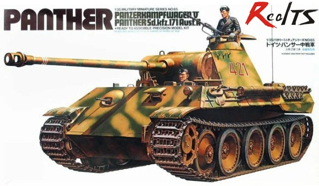 TAMIYA по супер скидке 35065 1/35 масштаб Танк немецкий танк пантера сборки модели
