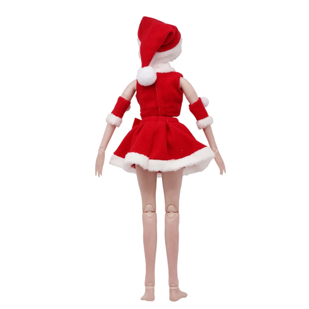 Зимние рождественские наряды набор для 60 см 1/3 BJD куклы одежда аксессуары платье игрушки подарок