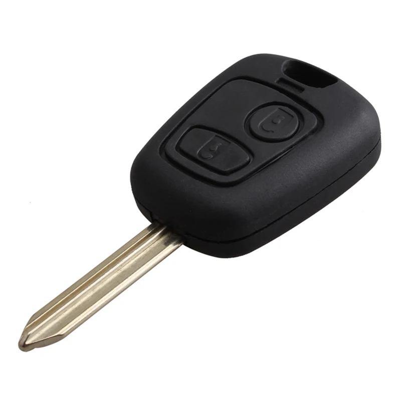 BHKEY 2 кнопки дистанционный ключ-брелок от машины для Citroen SX9 Uncut Blade для Citroen Saxo Picasso Xsara Berlingo ID46/PCF7961 чип