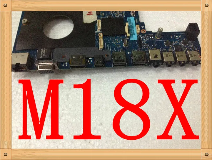 Оригинальный Для Dell Alienware M18x R1 материнская плата 0C9XMR C9XMR CN LA 6571P ully