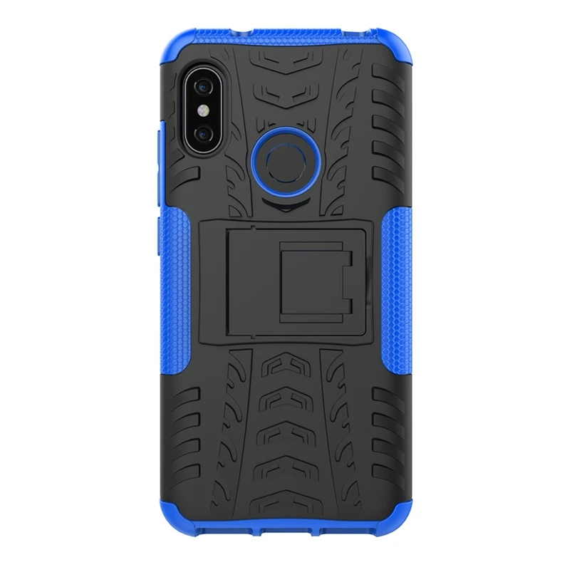 Прочный Гибридный армированный чехол для Xiaomi Redmi 6 Pro/Redmi6Pro сверхпрочный из ТПУ с