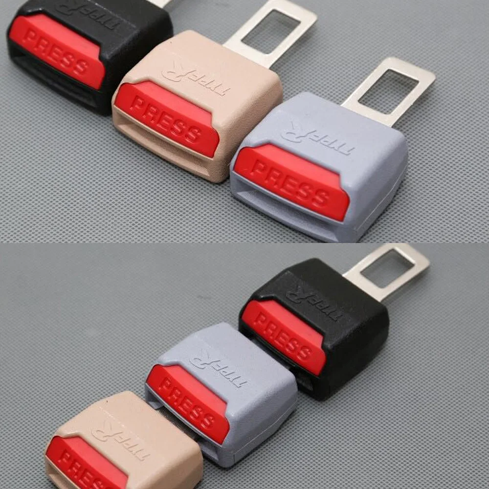 2 шт. универсальный автомобильный ремень безопасности клип расширитель черный