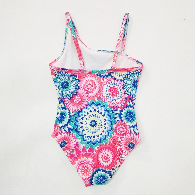 Сланцевый Купальник для девочек сланцевый купальный костюм с открытыми плечами