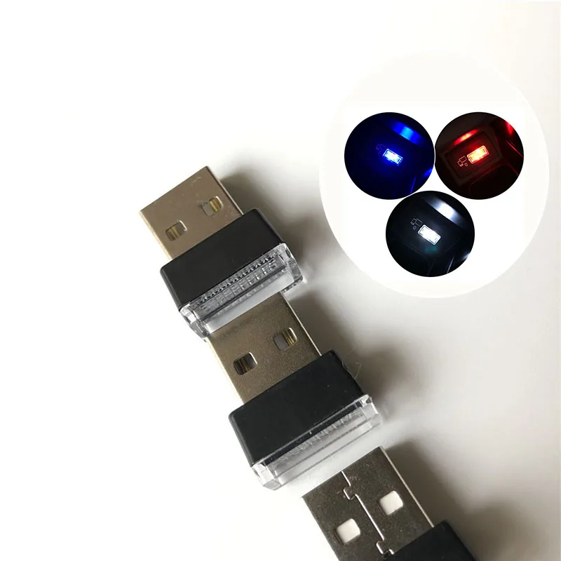 Автомобильные USB светодиодные атмосферные огни для Land Rover Range Velar Evoque Freelander Discovery