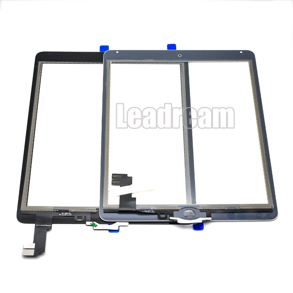 

50pcs/lot For iPad Air 2 A1567 A1566 Replacement Touch Screen Digitizer Glass White Black