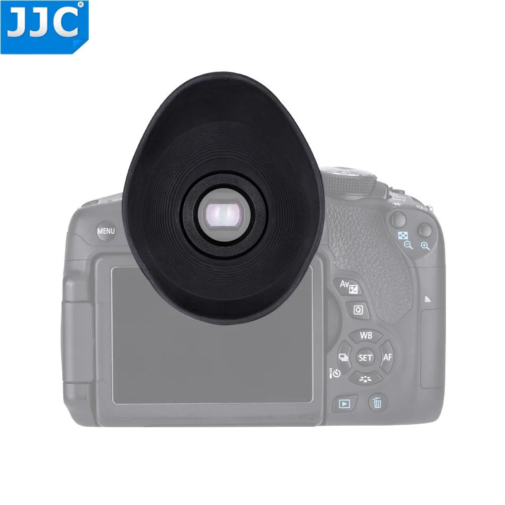 Наглазник для камеры JJC для Canon 6D/70D/80D/90D/550D/600D/650D/700D/750D/760D/8000D/1200D/300D заменяет окуляр EF/EB