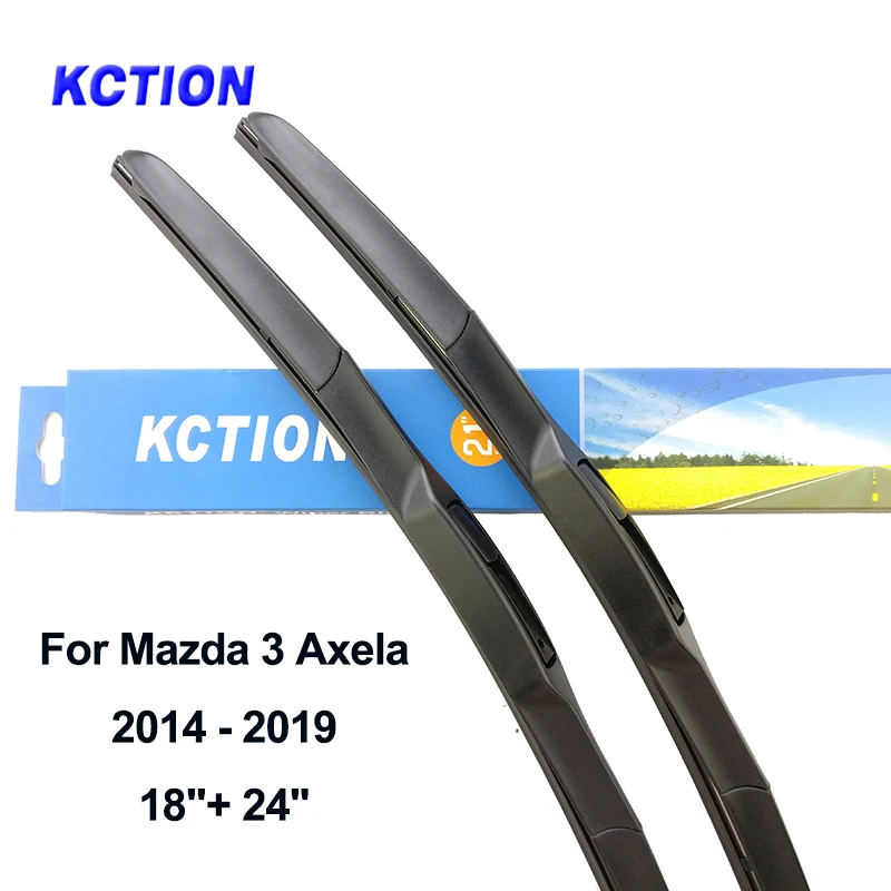 orignal packing Гибридное лезвие стеклоочистителя лобового стекла для Mazda 3 Axela ветровое стекло натуральный стеклоочиститель резиновый Задний рычаг автомобильные аксессуары 2006 2007 2008 2010 - Цвет: orignal packing