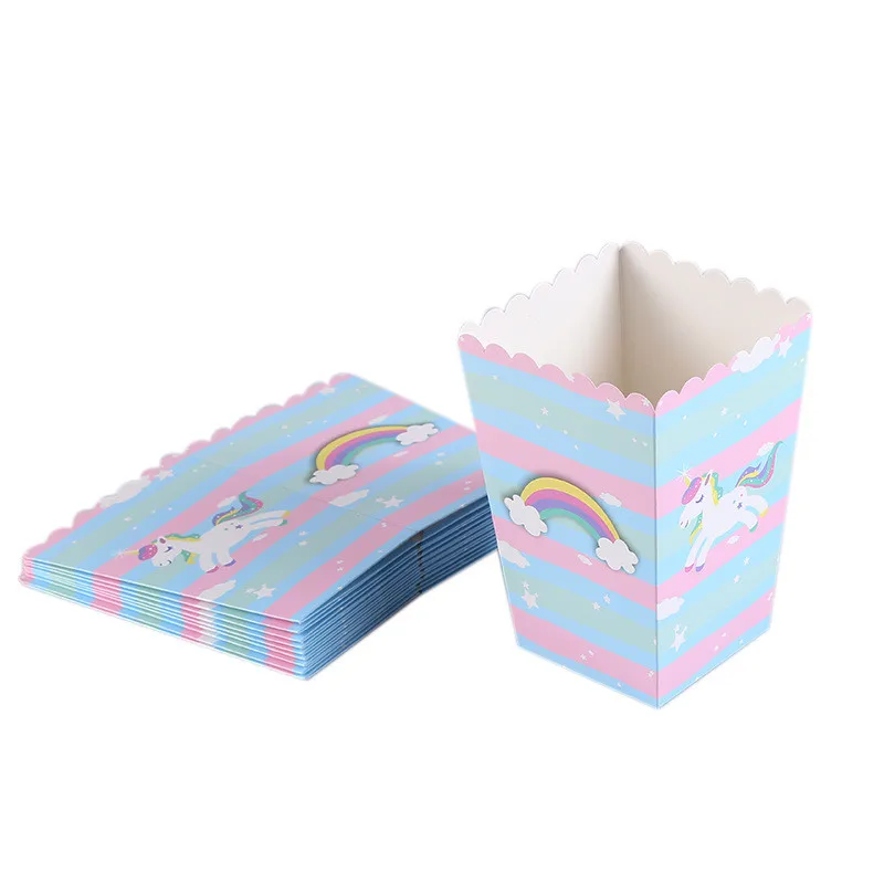 Unicorn Theme Party Wedding Birthday Set Supplies for 10 Packs Paper Plates Cups Drinking Straws Napkins Disposable | Дом и сад