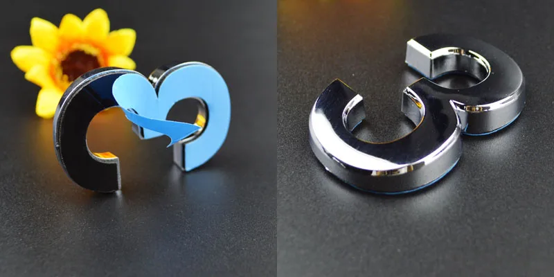 Новинка 1 шт. современный Серебряный дом дверной Адрес отеля табличка с номером