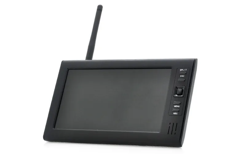 Бесплатная доставка 7 дюймовая TFT Цифровая беспроводная камера 2 4G видео