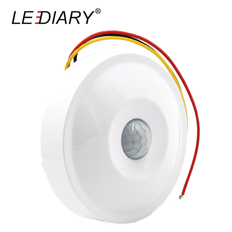 3 линейный круглый потолочный индукционный переключатель LEDIARY для человеческого