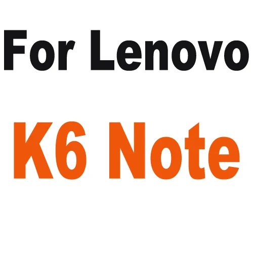 For K6 Note ZUK Z2 Pro стекло для lenovo ZUK Z2/Для lenovo K6 Note K6Note Защитная пленка для экрана полное покрытие 9H закаленное стекло - Цвет: For K6 Note
