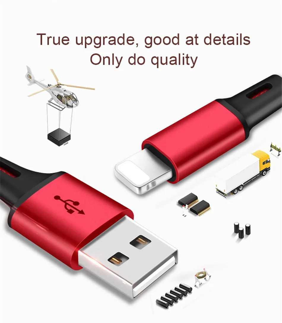 NOHON Micro USB кабель type-C 8 pin 3 2 в 1 для iPhone 7 8 6 6S Plus X XS MAX XR Android для Xiaomi LG кабель кабели для зарядки 1,2 м