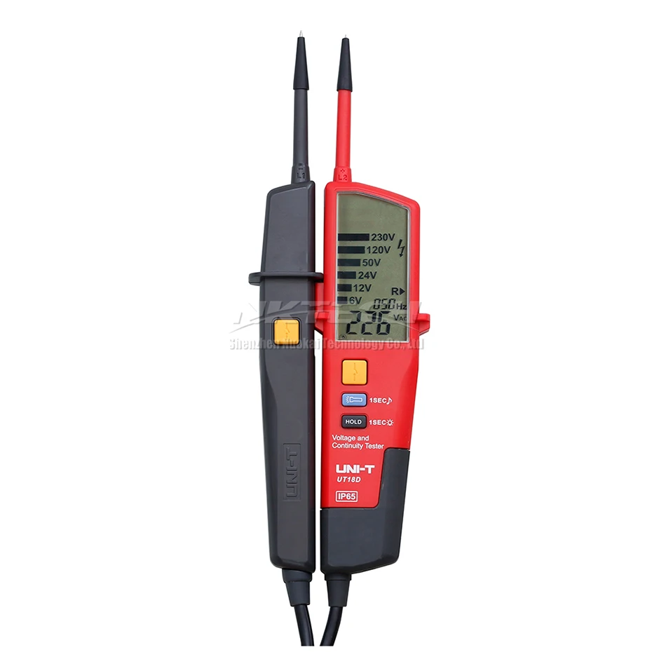 UNI-T UT18D UT18C UT18B UT18A AC DC напряжение метры металла детектор ручка непрерывности тест er Цифровой вольтметр ВКЛ-ВЫКЛ УЗО тест IP65