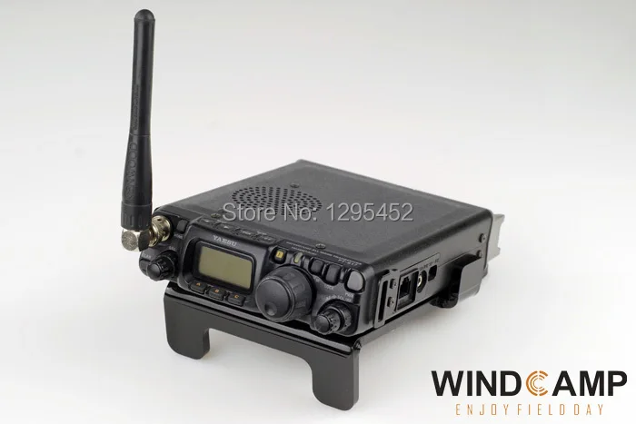 Yaesu FT-817 мобильный радиоприемник литий-ионный аккумулятор 3300 мАч+ черный чехол для аккумулятора+ зарядное устройство+ комплект опорных кронштейнов для FT 817 базовое радио