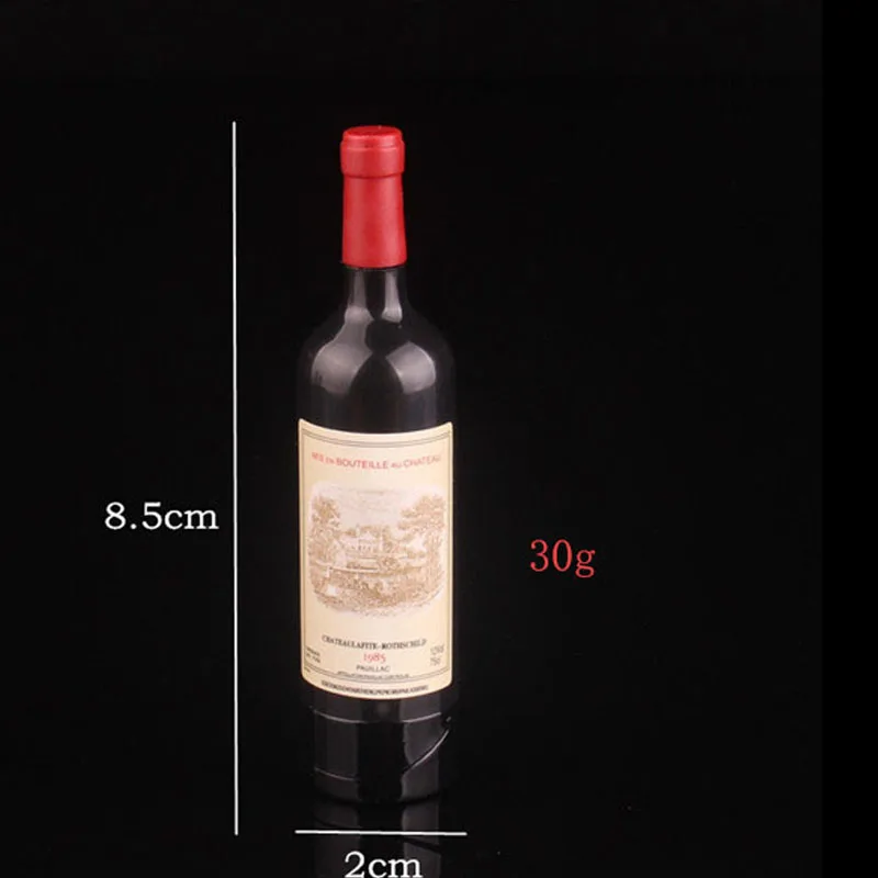 Новый стиль красная бутылка вина Форма зажигалка аксессуары для сигарет газовые
