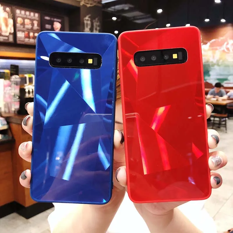 Горячая 3D диаманта Bling чехол для телефона samsung Galaxy S10 S9 S8 плюс S10E S7 край J3 2016 J5 J7 A5 2017
