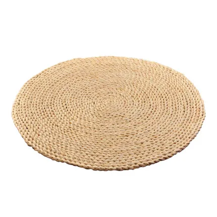 Ручная работа коврики в виде кукурузной шелухи футон татами столовая круглая