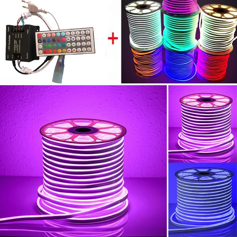 Гибсветодиодный светодиодная неоновая купольная RGB лента в форме гриба 14*26 мм