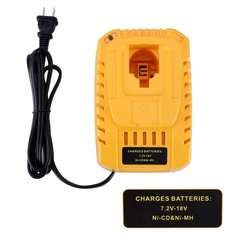 Батарея Зарядное устройство DC9310 для DEWALT 7,2 V-18 V ni и никель-металл-гидридного Батарея DW9057 DC9071 DC9091 DC9096 DW9072 DW9091 DW9099