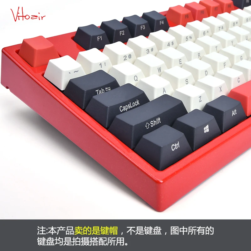 Верхняя/боковая печать клавиш pbt для механической клавиатуры 108 iso полный